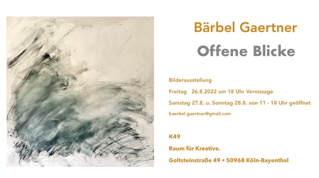 Bärbel Gaertner • Ausstellung »Offene Blicke«