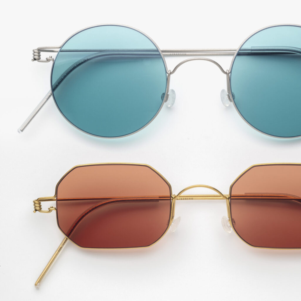 INNOVATION Sun titanium collection: Sonnenbrillen mit Titan-Technologie, schraubenlosem Design, ultraleicht, modern und individuell anpassbar von NAH + FERN OPTIK