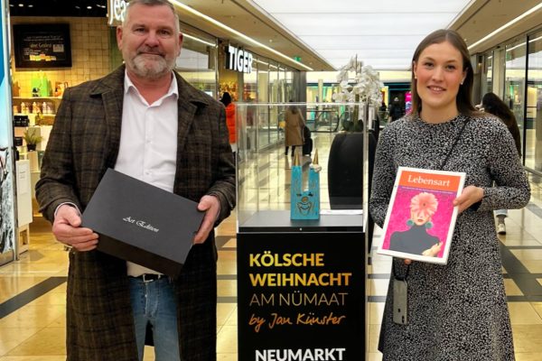 Neumarkt Galerie Köln & Lebensart Glücklicher Gewinner